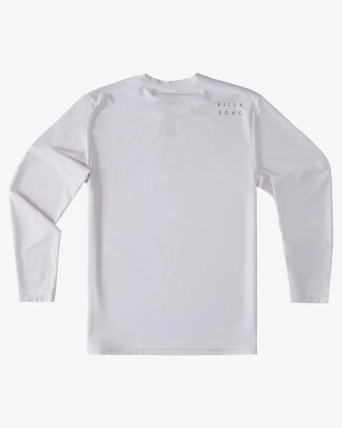 Boy039s All Day Wave Loose Fit Long Sleeve Surf Tee White Kids Billabong Boys039 Shorts