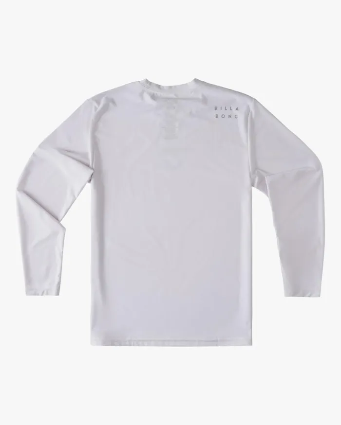 Boy039s All Day Wave Loose Fit Long Sleeve Surf Tee White Kids Billabong Boys039 Shorts