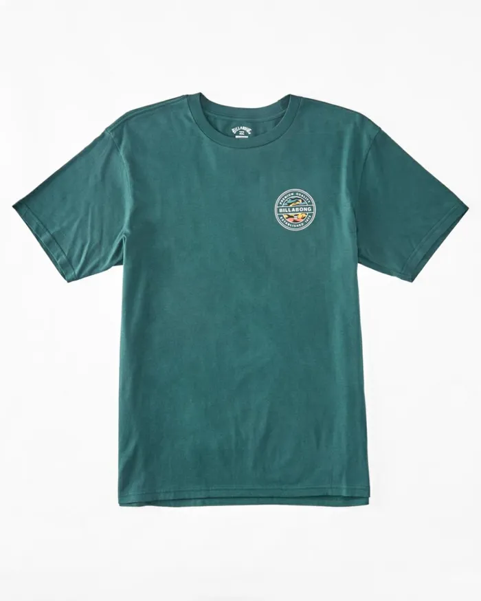 Boy039s Rotor TShirt Deep Teal MenKids Billabong TShirts