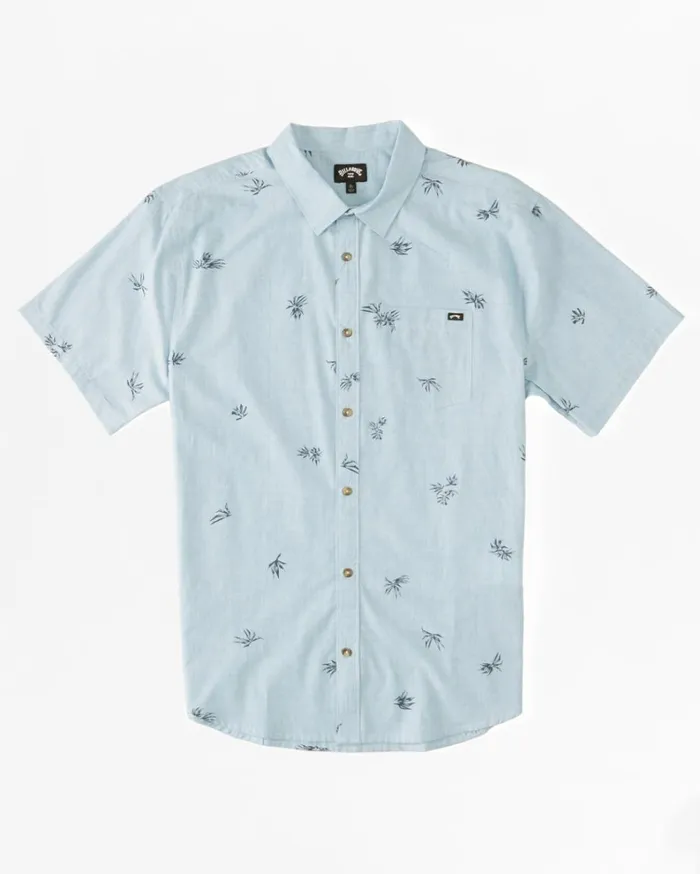 Boy039s Sundays Mini Short Sleeve Shirt Sky Blue Kids Billabong Boys039 Shirts