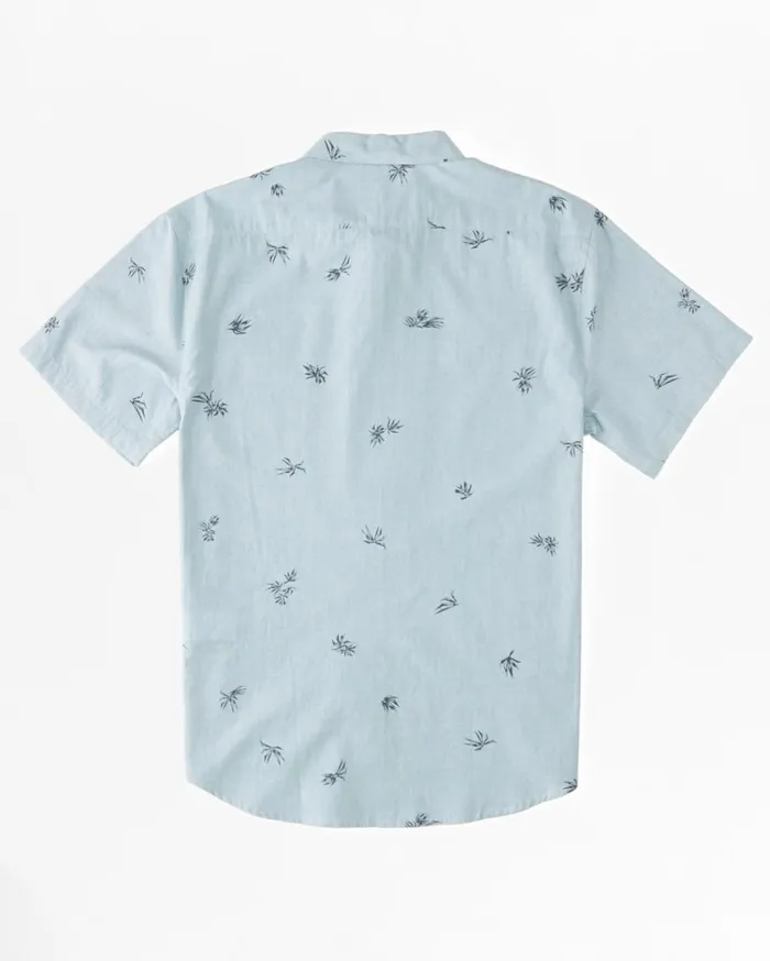 Boy039s Sundays Mini Short Sleeve Shirt Sky Blue Kids Billabong Boys039 Shirts