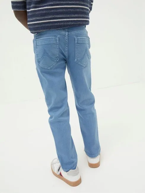 Boys Fatface Pants Jeans and Joggers Falmer Blue 5 Pocket Trousers Boys Fatface Pants Jeans and Joggers Falmer Blue 5 Pocket Trousers