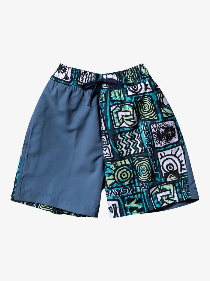Boys Quiksilver Boardshorts Boy039s 27 Next Gen 12034 Volleys River Blue