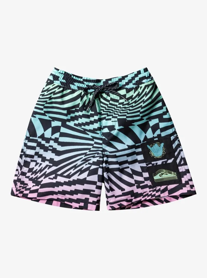 Boys Quiksilver Boardshorts Boy039s 816 Radical 14034 Volleys Black