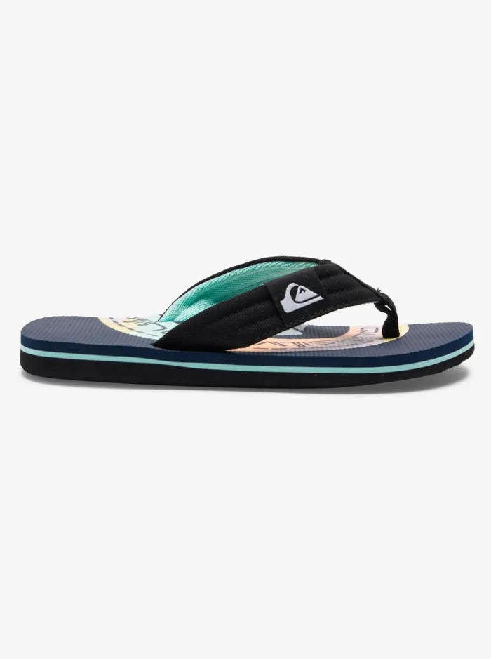 Boys Quiksilver Sandals Boy039s 816 Molokai Layback Sandals Blueblueorange Boys Quiksilver Sandals Boy039s 816 Molokai Layback Sandals Blueblueorange
