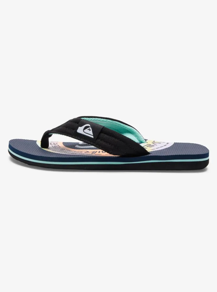 Boys Quiksilver Sandals Boy039s 816 Molokai Layback Sandals Blueblueorange Boys Quiksilver Sandals Boy039s 816 Molokai Layback Sandals Blueblueorange
