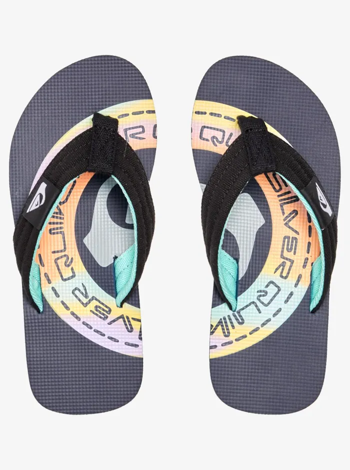 Boys Quiksilver Sandals Boy039s 816 Molokai Layback Sandals Blueblueorange Boys Quiksilver Sandals Boy039s 816 Molokai Layback Sandals Blueblueorange