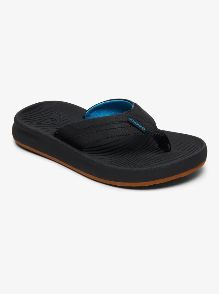 Boys Quiksilver Sandals Boy039s 816 Oasis Sandals Blackblackbrown