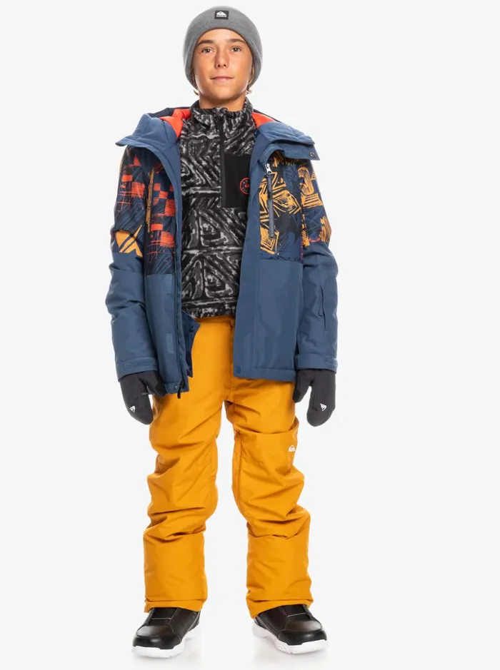 Boys Quiksilver Snow Pants Boy039s 816 Estate Snow Pants Buckthorn Brown Boys Quiksilver Snow Pants Boy039s 816 Estate Snow Pants Buckthorn Brown