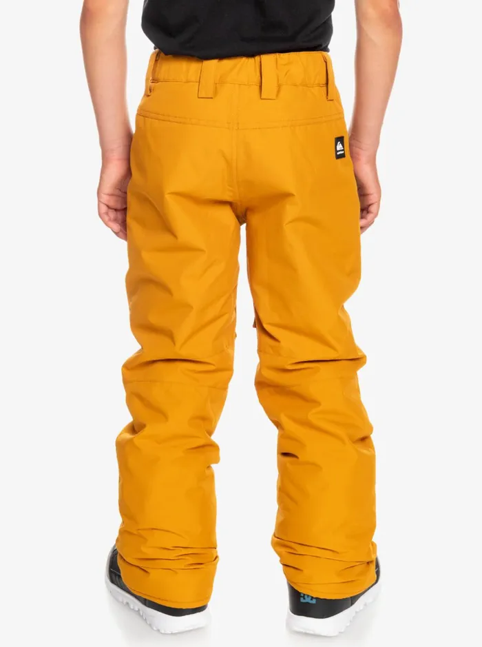 Boys Quiksilver Snow Pants Boy039s 816 Estate Snow Pants Buckthorn Brown Boys Quiksilver Snow Pants Boy039s 816 Estate Snow Pants Buckthorn Brown
