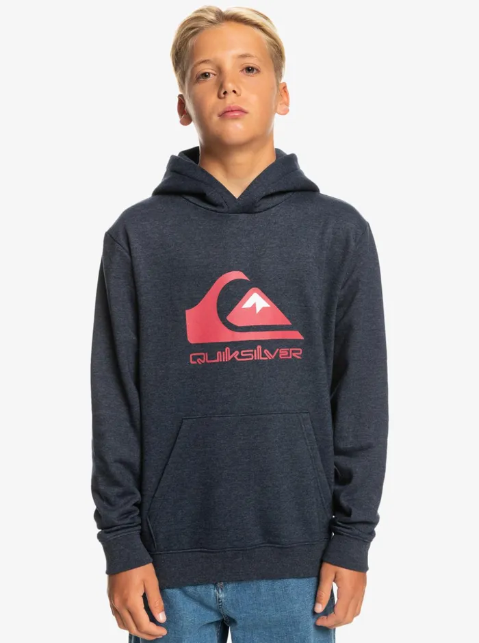 Boys Quiksilver Sweatshirts and Hoodies Boy039s 816 Big Logo Fleece Top Navy Blazer Heather Boys Quiksilver Sweatshirts and Hoodies Boy039s 816 Big Logo Fleece Top Navy Blazer Heather