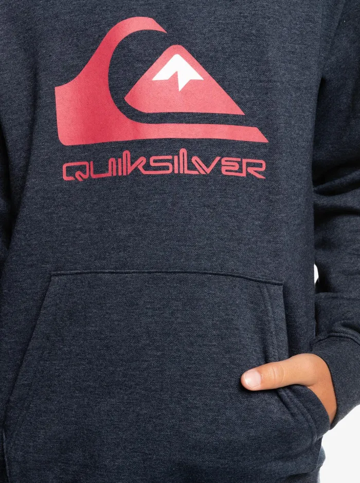 Boys Quiksilver Sweatshirts and Hoodies Boy039s 816 Big Logo Fleece Top Navy Blazer Heather Boys Quiksilver Sweatshirts and Hoodies Boy039s 816 Big Logo Fleece Top Navy Blazer Heather