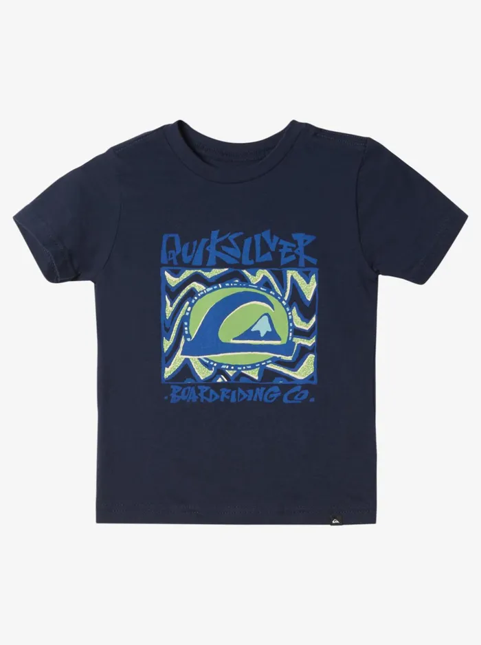 Boys Quiksilver Tees Boy039s 27 Midnight Sun TShirt Navy Blazer