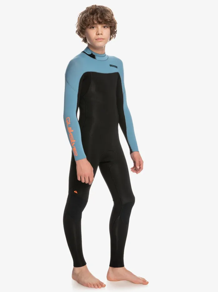 Boys Quiksilver Wetsuits Boy039s 816 32mm Everyday Sessions Back Zip Wetsuit Blackprovincial Blue Boys Quiksilver Wetsuits Boy039s 816 32mm Everyday Sessions Back Zip Wetsuit Blackprovincial Blue