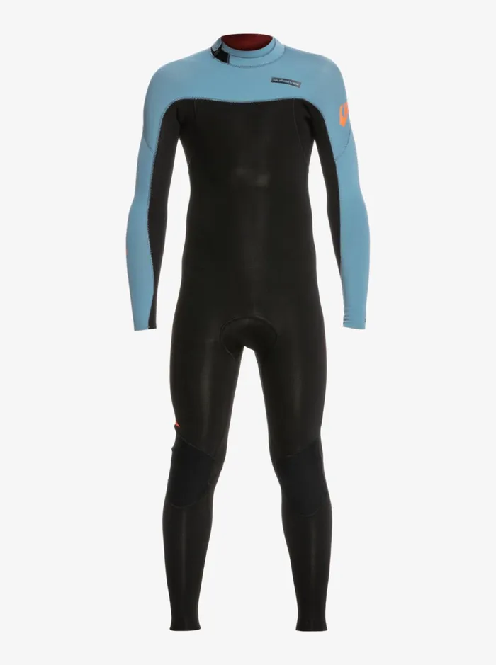 Boys Quiksilver Wetsuits Boy039s 816 32mm Everyday Sessions Back Zip Wetsuit Blackprovincial Blue Boys Quiksilver Wetsuits Boy039s 816 32mm Everyday Sessions Back Zip Wetsuit Blackprovincial Blue
