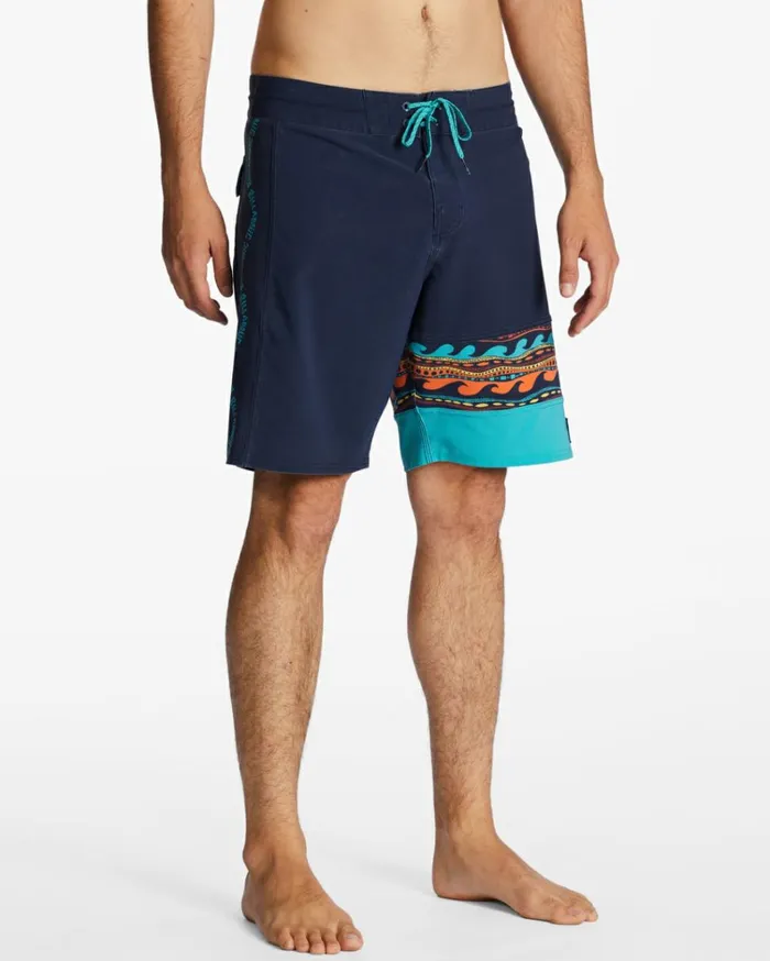 Burleigh Pro Performance 19034 Boardshorts Navy Men Billabong Performance Boardshorts