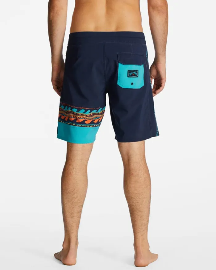 Burleigh Pro Performance 19034 Boardshorts Navy Men Billabong Performance Boardshorts