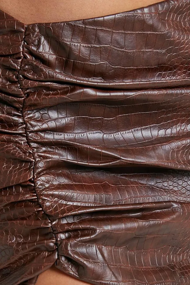 By Dyln 8211 Addy Skirt In Chocolate Women Showpo Skirts