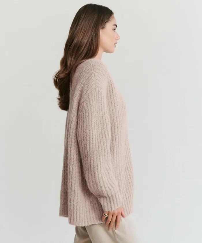 Cardigans Women Jenni Kayne Cocoon Cardigan Taupe