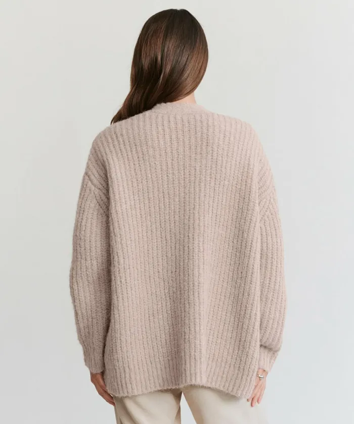 Cardigans Women Jenni Kayne Cocoon Cardigan Taupe