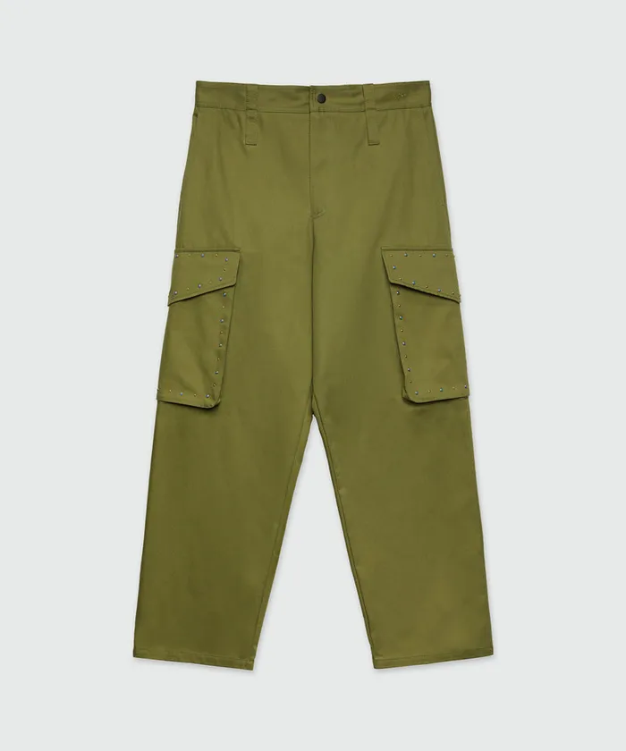 Cargo Pants With Multicolor Studs Men MSGM Pants And Shorts