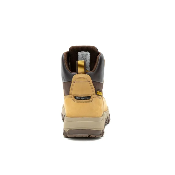 Cat Footwear Boots Men039s Threshold Rebound Waterproof Composite Toe Work Boot Honey Reset 8211 Men