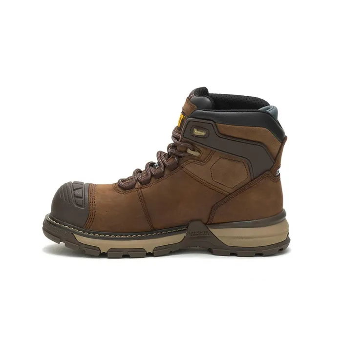 Cat Footwear Boots Women039s Excavator Superlite Waterproof Thinsulate Carbon Composite Toe Work Boot Dark Brown 8211 Women