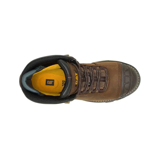 Cat Footwear Boots Women039s Excavator Superlite Waterproof Thinsulate Carbon Composite Toe Work Boot Dark Brown 8211 Women