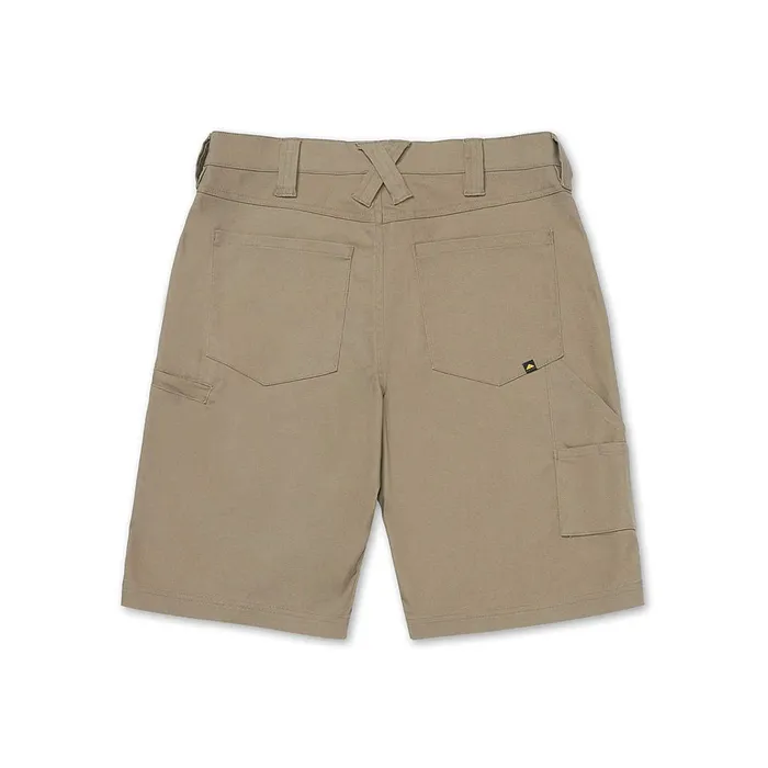 Cat Footwear Pants Men039s Stretch Canvas Utility Short Khaki 8211 Men