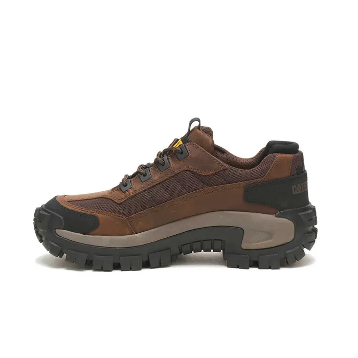 Cat Footwear Shoes Men039s Invader Steel Toe Work Shoe Dark Brown 8211 Men