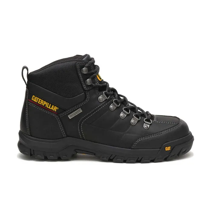 Cat Footwear Waterproof Men039s Threshold Waterproof Steel Toe Work Boot Black 8211 Men
