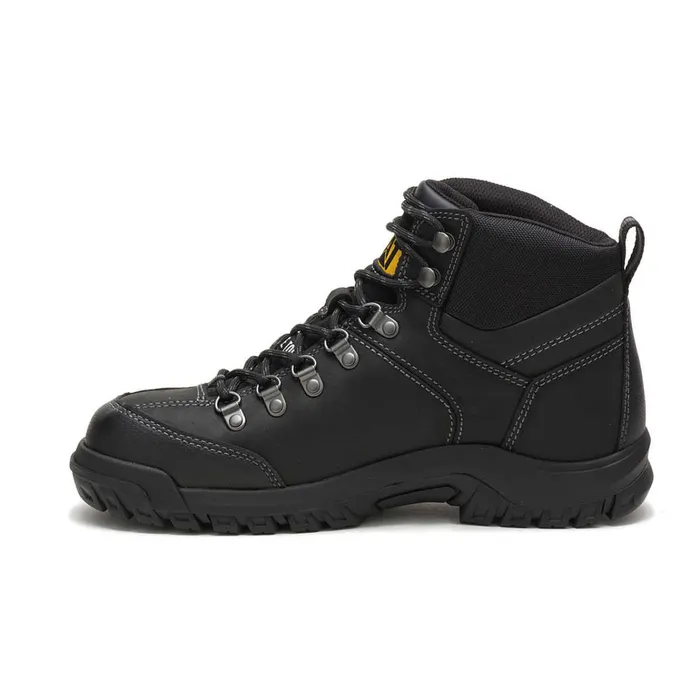 Cat Footwear Waterproof Men039s Threshold Waterproof Steel Toe Work Boot Black 8211 Men