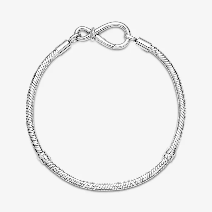 Charm Bracelets Women Pandora Online Moments Infinity Knot Snake Chain Bracelet