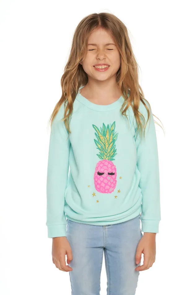 Chaser Brand Lashy Pineapple Girls Tops