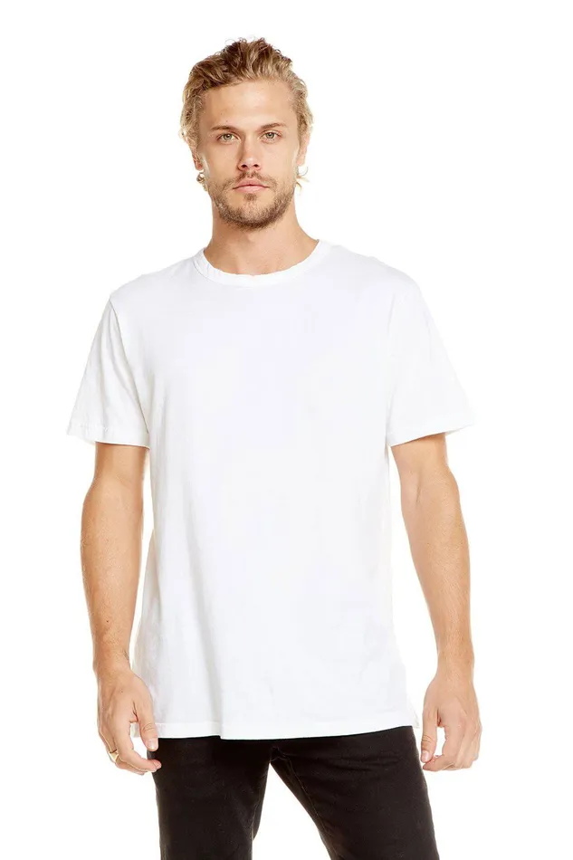 Chaser Brand Tops Mens COTTON SS CREW NECK TEE