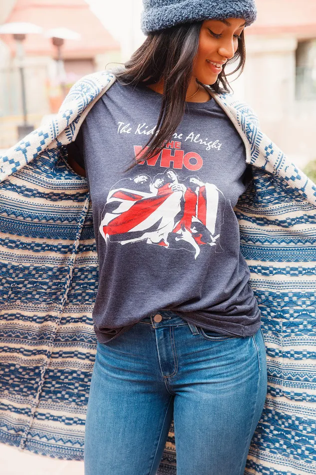 Chaser Brand Tops Womens The Who The Kids Are Alright