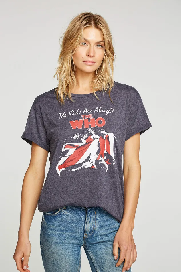 Chaser Brand Tops Womens The Who The Kids Are Alright