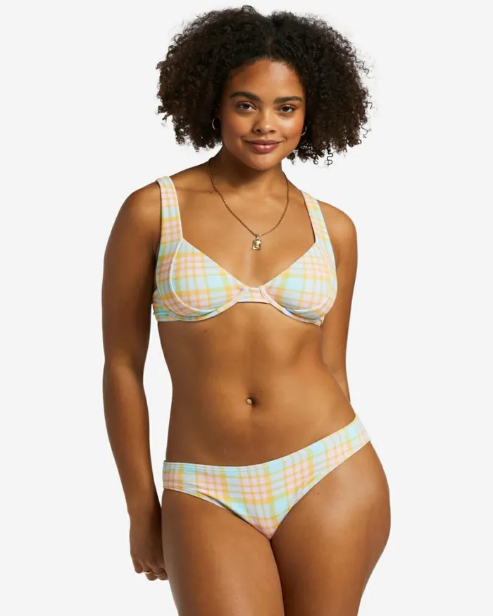Check Please Emma Underwired Bikini Top Multi Women Billabong Bikinis