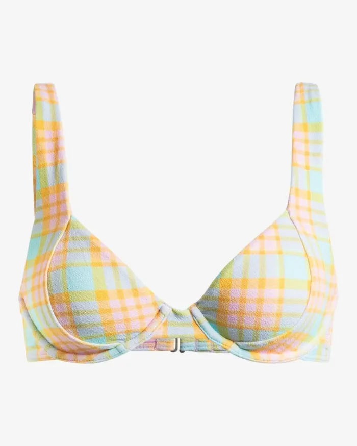 Check Please Emma Underwired Bikini Top Multi Women Billabong Bikinis