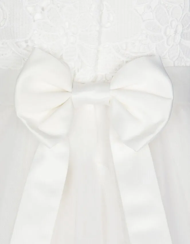 Children Baby Alice Lace Bodice Tulle Dress Ivory Monsoon Dresses