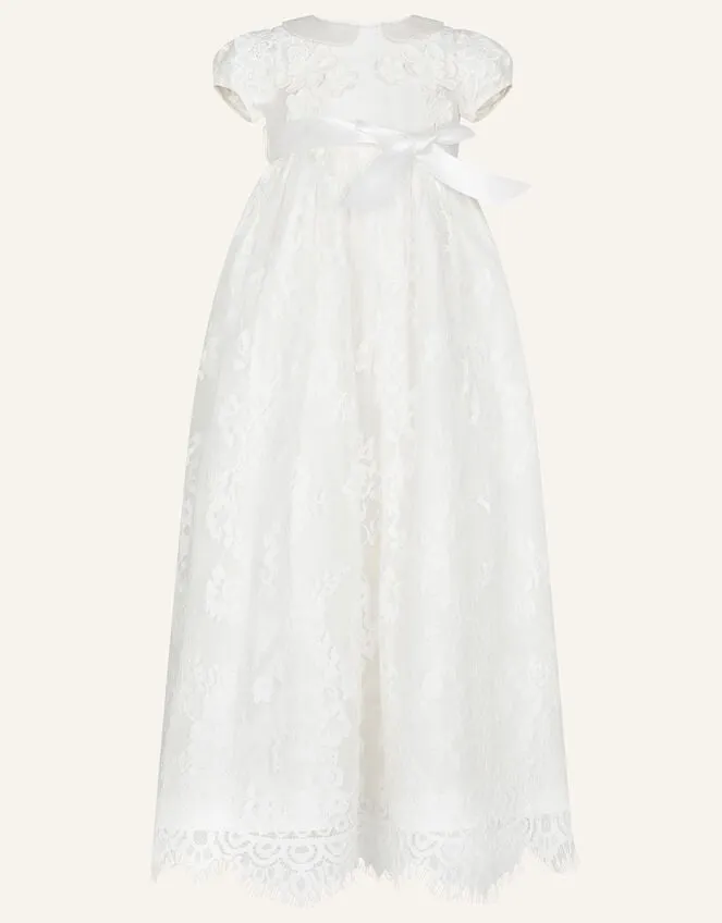 Children Baby Provenza Silk Christening Gown Ivory Monsoon Dresses