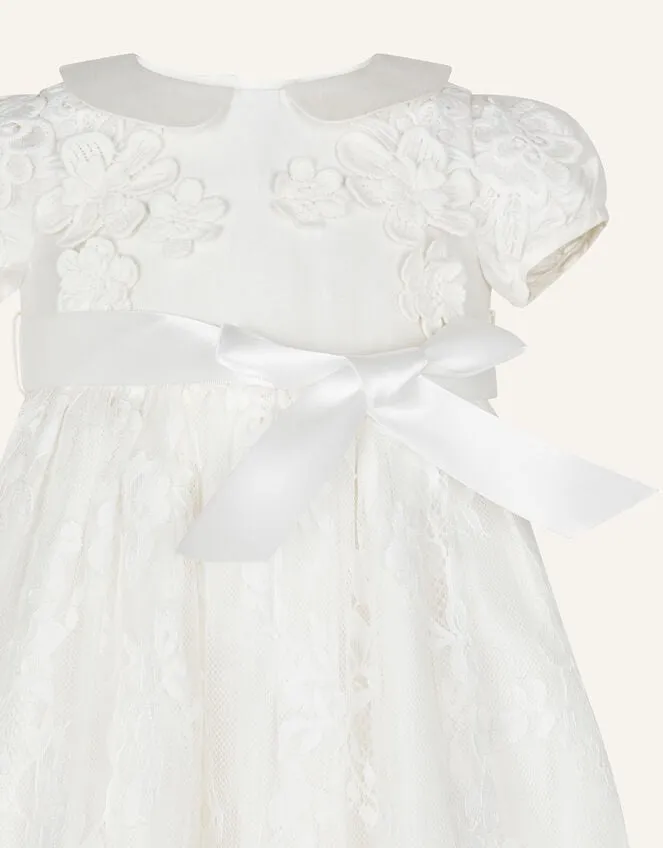 Children Baby Provenza Silk Christening Gown Ivory Monsoon Dresses