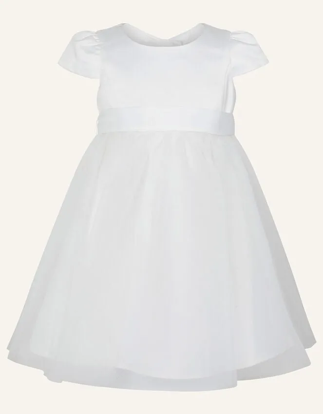 Children Baby Tulle Skirt Bridesmaid Dress Ivory Monsoon Partywear