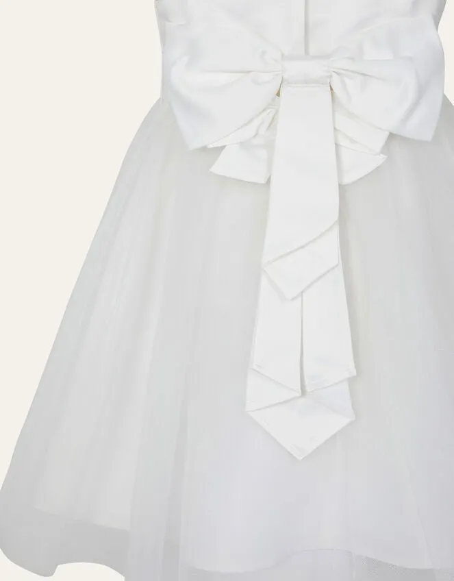 Children Baby Tulle Skirt Bridesmaid Dress Ivory Monsoon Partywear