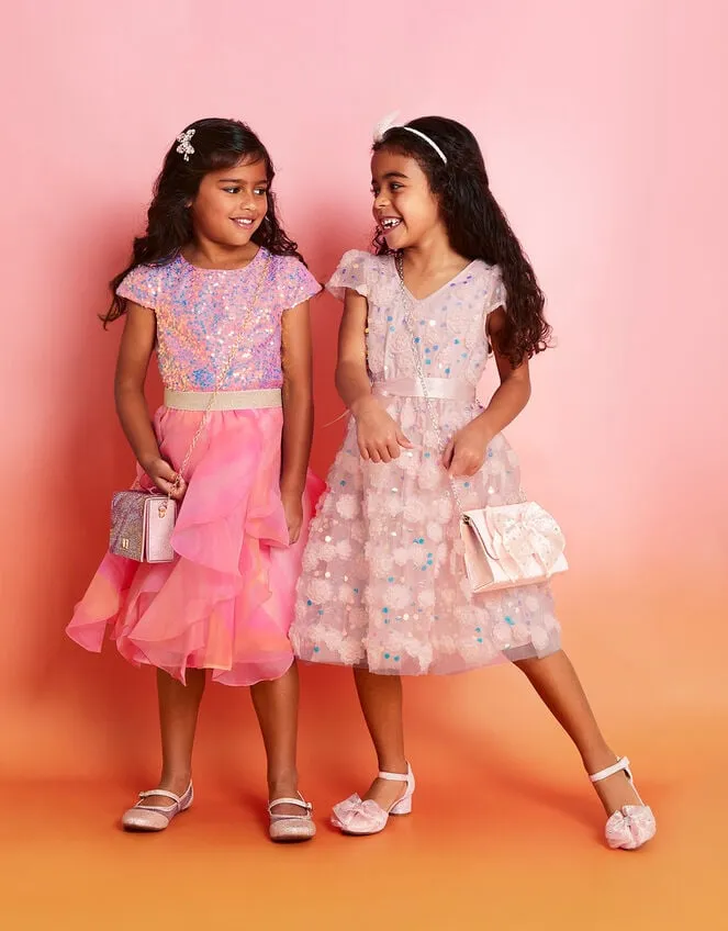 Children Coco Sequin Top Multi Monsoon Partywear