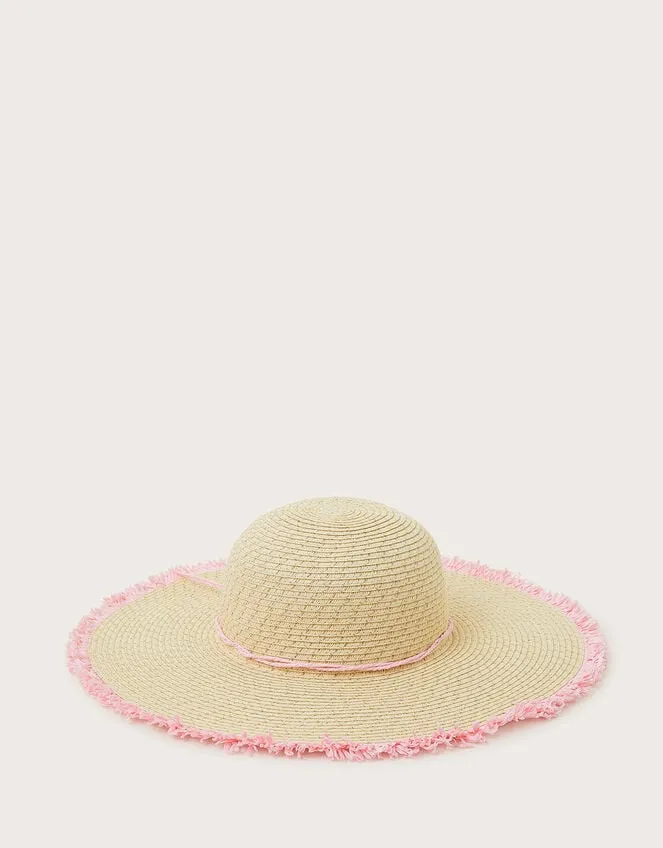 Children Embroidered Floppy Hat Multi Monsoon Hats and Sunglasses