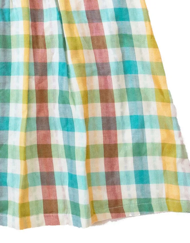 Children Little Green Radicals Rainbow Smock Dress Multi Monsoon Dresses