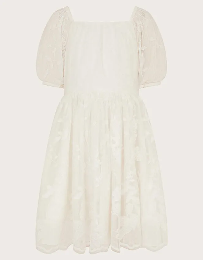 Children Lulu Lace Dress Ivory Monsoon Dresses