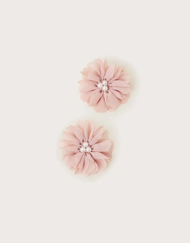 Children Rosette Bridal Hair Clips Set Of Two Monsoon Girls039 Hair Accessories