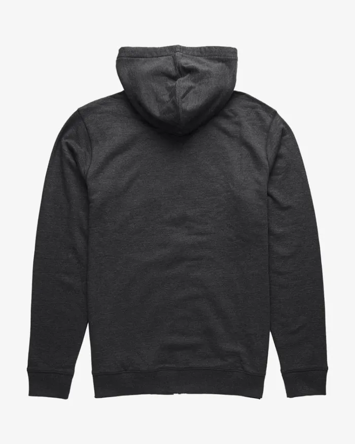Classic ZipUp Hoodie Black Men Billabong Hoodies and Fleece